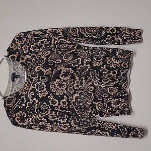 Talbots Blue and White Knit Sweater used god condition.‎